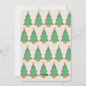 クリスマスクッキー写真ホリデーカード シーズンカード (裏面)