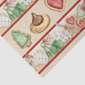 クリスマスクッキー包装組織 薄葉紙 (詳細)