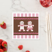 クリスマスクッキー紙ナプキンス スタンダードカクテルナプキン (インサイチュ)