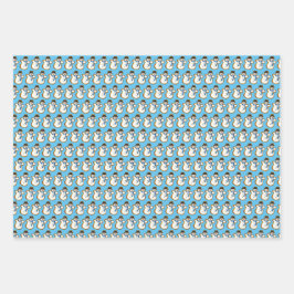 クリスマスクッキー雪だるまベルツリーホリデイベーキング ラッピングペーパーシート