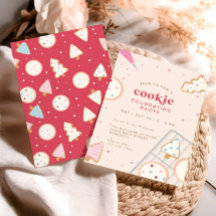 クリスマスクッキー飾のパーティー