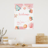 クリスマスクッキー2つの甘い2番目の誕生日パーティー ポスター (キッチン)