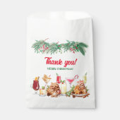 クリスマスクッキー&カクテルホリデーパーティー フェイバーバッグ (正面)