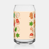 クリスマスクッキー ガラス缶 (左)