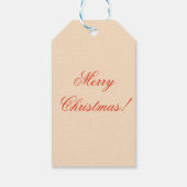 クリスマスクッキー ギフトタグ (裏面)