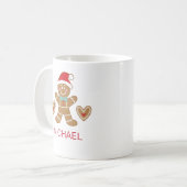 クリスマスクッキー コーヒーマグカップ (正面左)