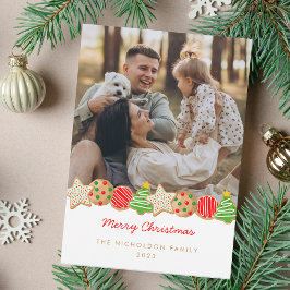 クリスマスクッキー シーズンカード