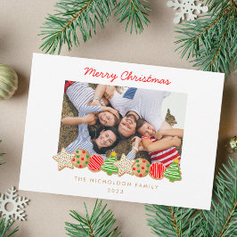 クリスマスクッキー シーズンカード