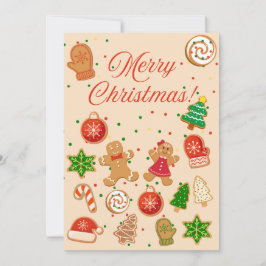 クリスマスクッキー シーズンカード