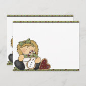 クリスマスクッキー シーズンポストカード (正面/裏面)