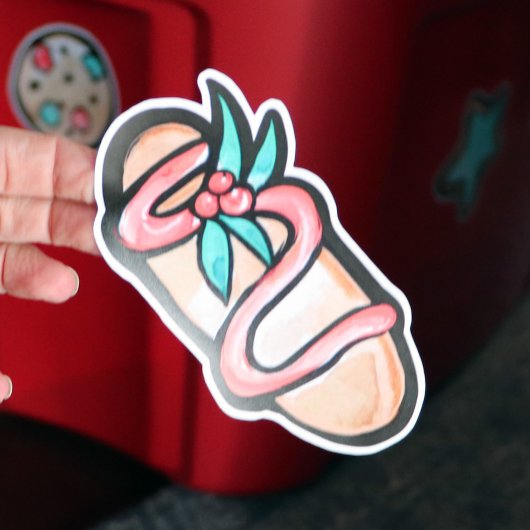 クリスマスクッキー シール