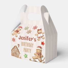 クリスマスクッキー+ジンジャーブレッド+バースデー フェイバーボックス