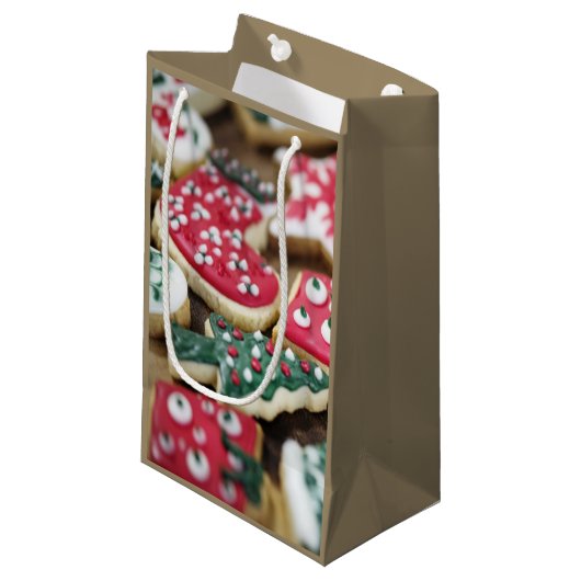 クリスマスクッキー スモールペーパーバッグ (正面アングル)