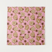 クリスマスクッキー タペストリー (正面)