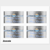 クリスマスクッキー、ファッジ、ケーキ、ギフトラベルシール 長方形シール (シート)