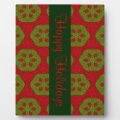 クリスマスクッキー フォトプラーク (正面)