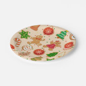 クリスマスクッキー ペーパープレート (アングル)