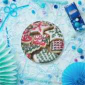 クリスマスクッキー ペーパープレート (パーティー)