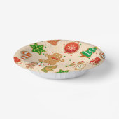 クリスマスクッキー ペーパーボウル (傾斜あり)