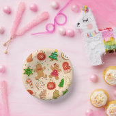 クリスマスクッキー ペーパーボウル (パーティー)