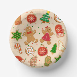クリスマスクッキー ペーパーボウル