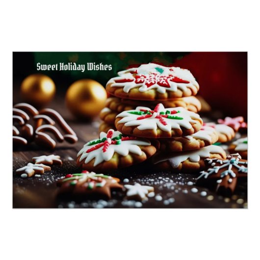 クリスマスクッキー ポスター (正面)