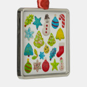 クリスマスクッキー メタルオーナメント (右)