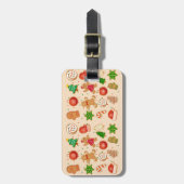 クリスマスクッキー ラゲッジタグ (正面縦)