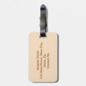 クリスマスクッキー ラゲッジタグ (裏面縦)