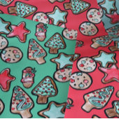 クリスマスクッキー ラッピングペーパーシート