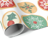 クリスマスクッキー ラッピングペーパー (ロールコーナー)