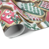 クリスマスクッキー ラッピングペーパー (ロールコーナー)