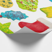 クリスマスクッキー ラッピングペーパー (角)