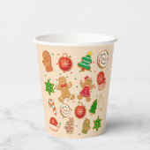 クリスマスクッキー 紙コップ (裏面)