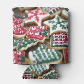 クリスマスクッキー 缶クーラー (裏面)