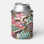 クリスマスクッキー 缶クーラー (缶裏面)