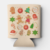 クリスマスクッキー 缶クーラー (裏面)