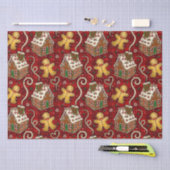 クリスマスクッキー 薄葉紙 (クラフト)