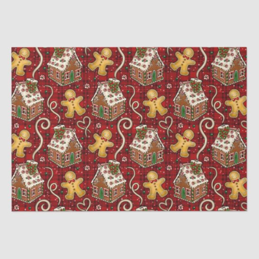 クリスマスクッキー 薄葉紙 (正面)