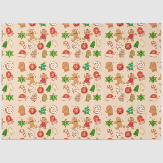 クリスマスクッキー 薄葉紙 (正面)