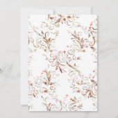 クリスマスクッキー | Exchange 招待状 (裏面)