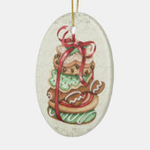 クリスマスクッキー – SRF セラミックオーナメント (左)