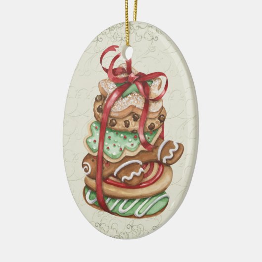 クリスマスクッキー – SRF セラミックオーナメント (左)