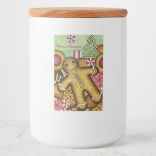 クリスマスクッキーCandyギフトラベル フードラベル