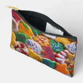 クリスマスクッキーIカラフルホリデーベーキング アクセサリーポーチ (見開き)