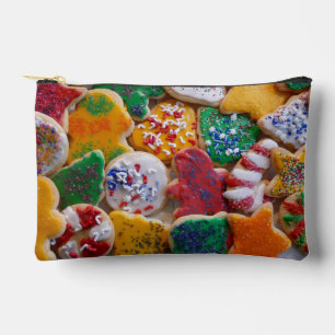 クリスマスクッキーIカラフルホリデーベーキング アクセサリーポーチ