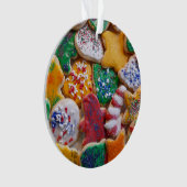 クリスマスクッキーIカラフルホリデーベーキング オーナメント (正面)