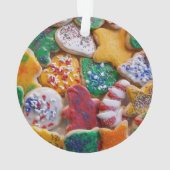クリスマスクッキーIカラフルホリデーベーキング オーナメント (裏面)