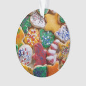 クリスマスクッキーIカラフルホリデーベーキング オーナメント (正面)