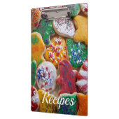 クリスマスクッキーIカラフルホリデーベーキング クリップボード (左)